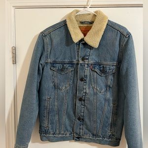 Levi’s Sherpa Trucker Jacket, Size Small
